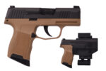 SIG SAUER P365 9MM BK/FDE 10+1 PCK OR