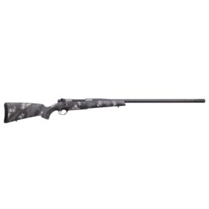 Weatherby Mark V Backcountry 2.0 Ti Carbon 6.5-300 Wby. Mag Rifle 3rd Magazine 26" Barrel Grey and White