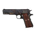 Auto Ordnance Case Hardened 1911 .45 ACP 7rd Magazine 5" Barrel Wood Grips with US Logo BBL