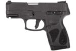 Taurus G2S 9mm Luger 7 rd Magazine 3.2" Barrel Black Slide/Black Grip