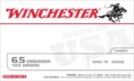 Winchester USA Rifle Ammunition 6.5 Creedmoor 125gr OT 20/ct