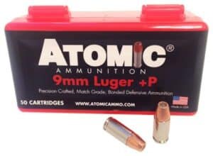 ATOMIC 9MM LUGER +P 124GR JHP