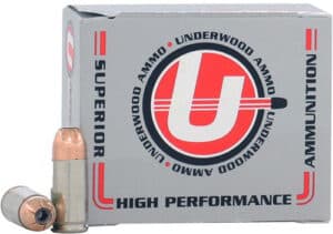 UNDERWOOD 9MM LUGER+P+ 124GR
