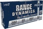 FIOCCHI 380 ACP 95GR FMJ