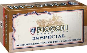 FIOCCHI 38 SPECIAL 158GR LFP