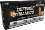 FIOCCHI 40 SW 165GR JHP