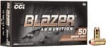 CCI 40 SW 165GR FMJ BLAZER