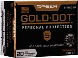SPEER GOLD DOT 10MM AUTO