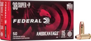 FEDERAL AE 38 SUPER+P115GR