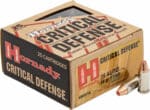 HORNADY CRITICAL DEFENSE 25ACP