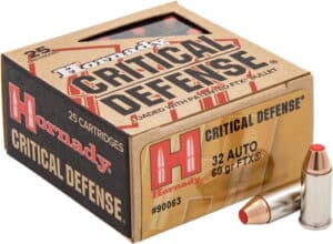 HORNADY CRITICAL DEFENSE 32ACP