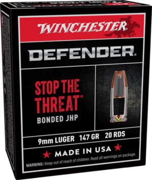 WINCHESTER ELITE 9MM LGR 147GR