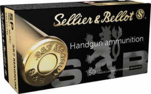 S&B 357 MAG 158GR JSP
