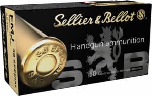 S&B 38 SPECIAL 158GR FMJ RN