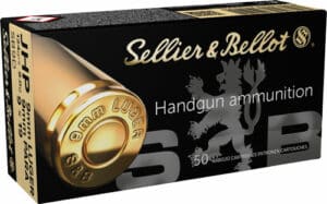 S&B 9MM LUGER 124GR JHP