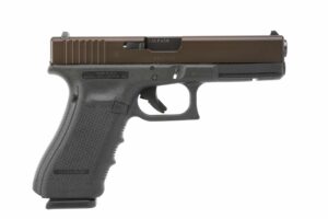 GLOCK G17 G4 9MM 17+1 BRONZE PVD   #