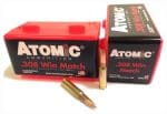 ATOMIC 308WIN MATCH 168GR BTHP