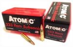 ATOMIC 223 REM SUBSONIC 77GR