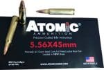 ATOMIC 5.56X45 62GR HORNADY 500RD