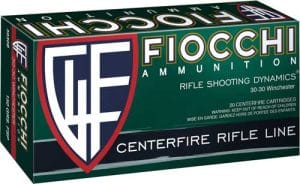 FIOCCHI 30-30 WIN 170GR JSP-FN