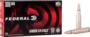 FEDERAL AE 308 WIN 150GR FMJBT