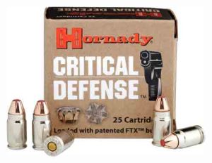 HORNADY CRITICAL DEFENSE 40SW