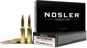 NOSLER MATCH GRADE 6.5CM 140GR