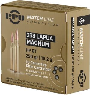 PPU 338 LAPUA MAG 250GR HPBT