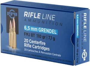PPU 6.5 GRENDEL 110GR FMJ-BT