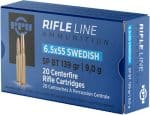 PPU 6.5X55 SWEDISH MAUSER