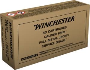 WINCHESTER SERVICE GRADE 9MM