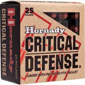 HORNADY CRITICAL DEFENSE 115GR