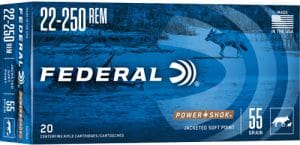 FEDERAL POWER-SHOK 22-250 REM