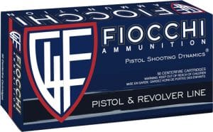 FIOCCHI 38 S&W SHORT 145GR LRN