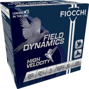 FIOCCHI 20GA 2.75" 1220FPS