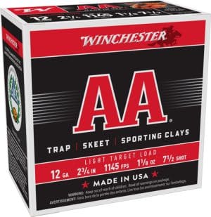 WINCHESTER AA 12GA 1-1/8OX 7.5