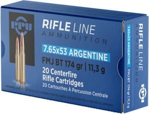 PPU 7.65X53 ARGENTINE MAUSER