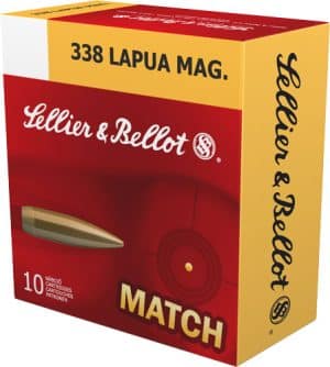 S&B 338 LAPUA MAG MATCH 250GR