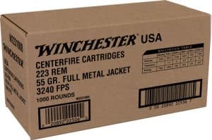 WINCHESTER USA 223 55GR FMJ
