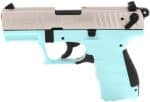 WALTHER ARMS P22Q 22LR NKL/ANGEL BLUE 3.4"