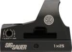 SIG SAUER ROMEO3 1X25 MINI RFLX 3MOA BLK