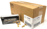 cci Blazer Brass Ammo 9mm 115gr FMj 1000/bx