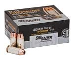 SIG SAUER ELITE V-CROWN 180GR JHP .40 SW