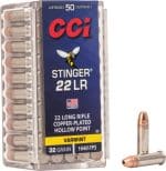 CCI STINGER 22LR 1640FPS 32GR