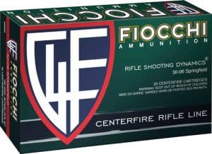 FIOCCHI 30-06 165GR PSP