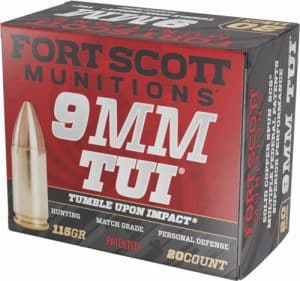 FORT SCOTT 9MM TUI 115GR
