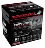 WINCHESTER DRYLOK 12GA 3.5" - 1-1/2OZ #3 1475FPS 25RD 10B/CS