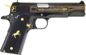 COLT 1911 5" .38SUPER HIGH - POLISHED OSCURO Y ORO (TALO)