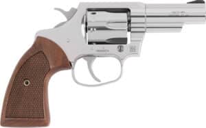 COLT VIPER 357MAG 3" STAINLESS - STEEL/WALNUT GRIPS