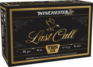 WINCHESTER LAST CALL TSS 12GA - 3" 1-1/4OZ #5 10RD 10BX/CS
